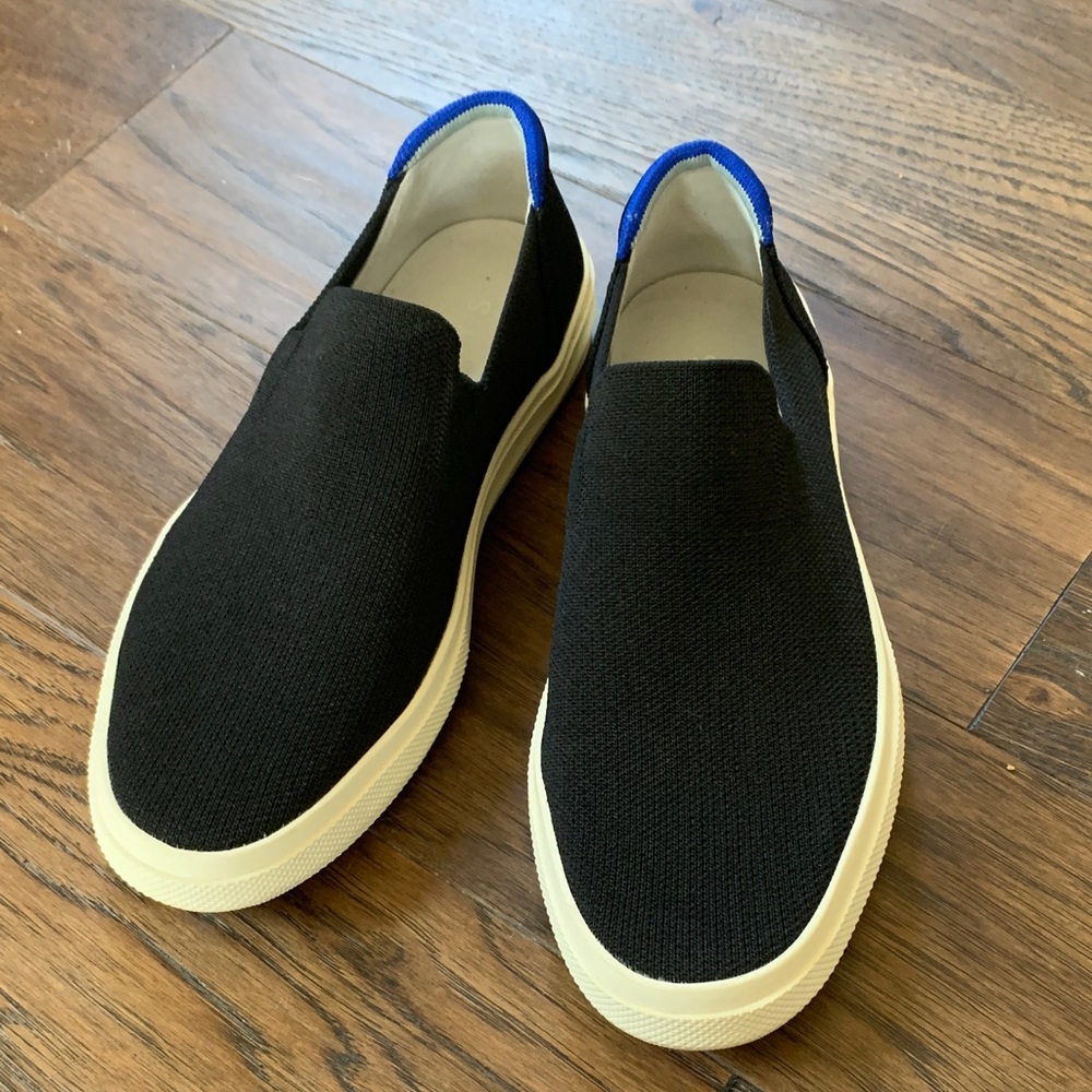 Rothy's Black Slip-On Loafers, 9